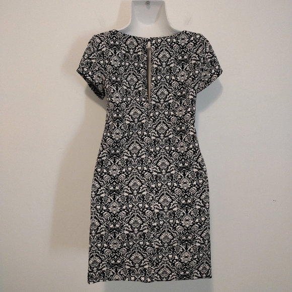 Zara Woman - Baroque Print Shift Dress - Picture 5 of 10
